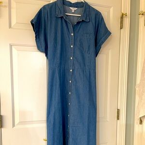 Jean dress. Super cute and flattering. Size 20 (XXL). Easy wash and wear!